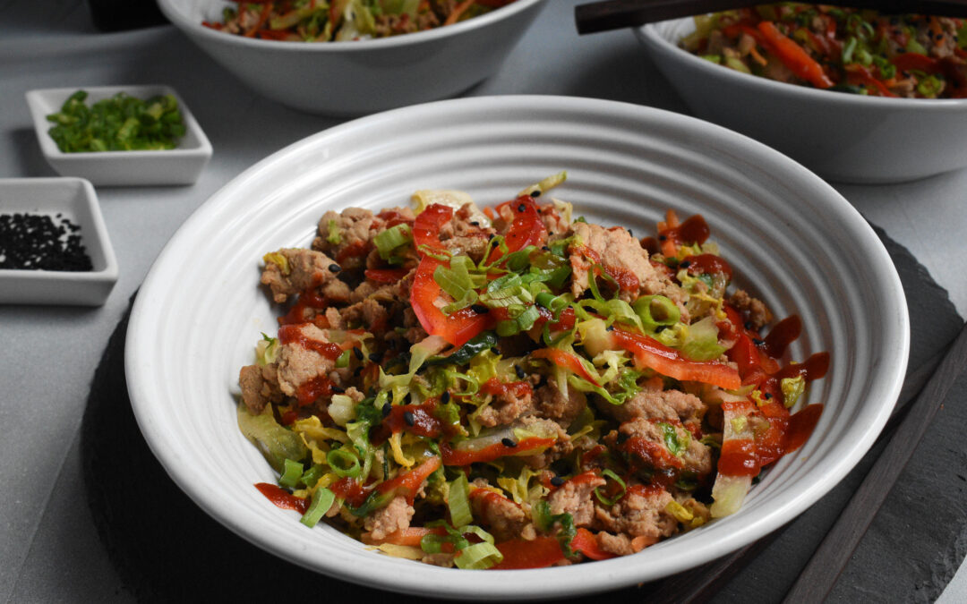 Egg Roll in a Bowl: Easy 20 minute meal