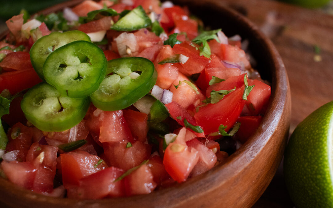 Quick and easy homemade Pico de Gallo